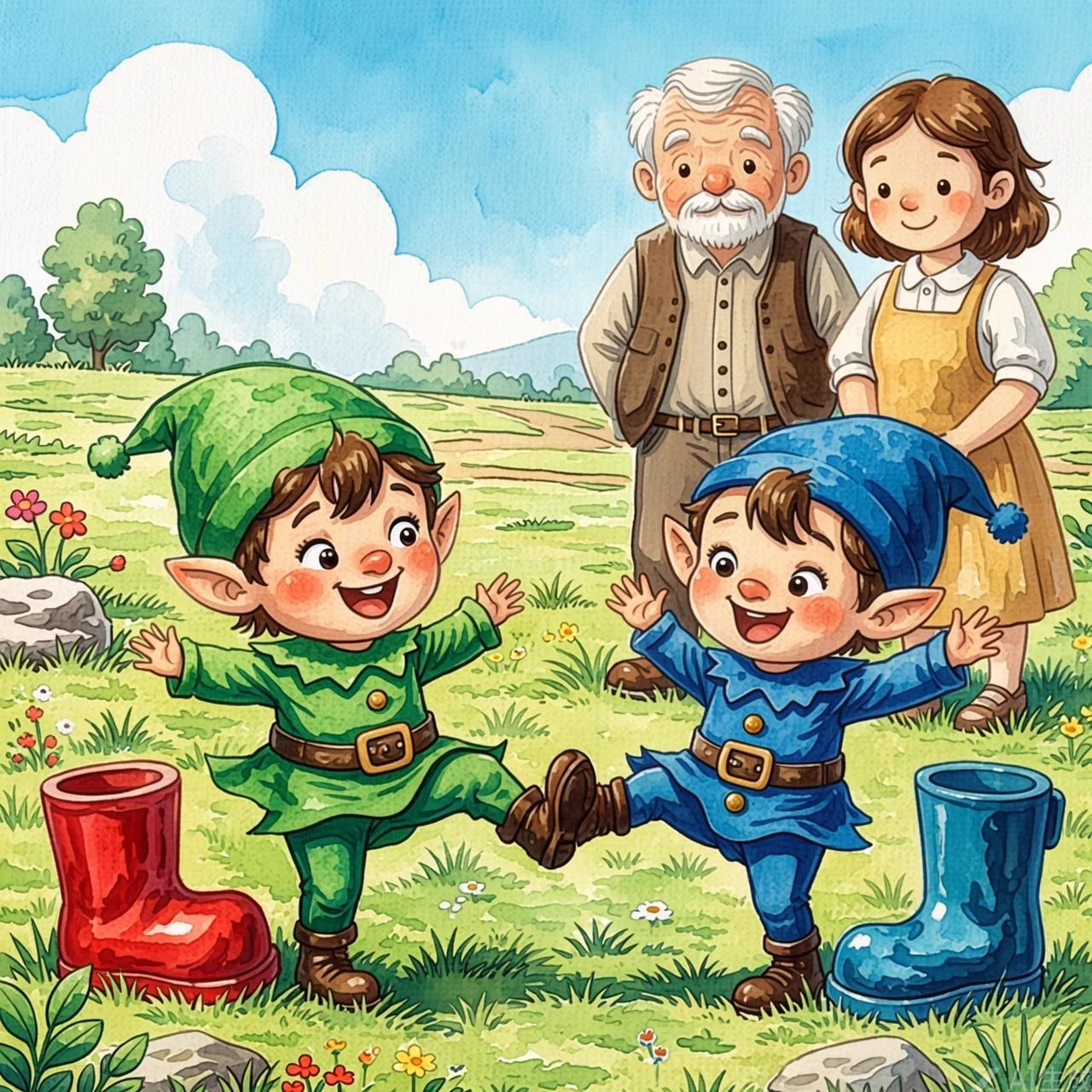 Los Duendes y el Zapatero (3 a 6 años)