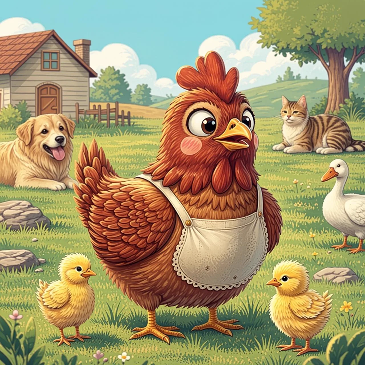 La Gallinita Roja (3 a 6 años)