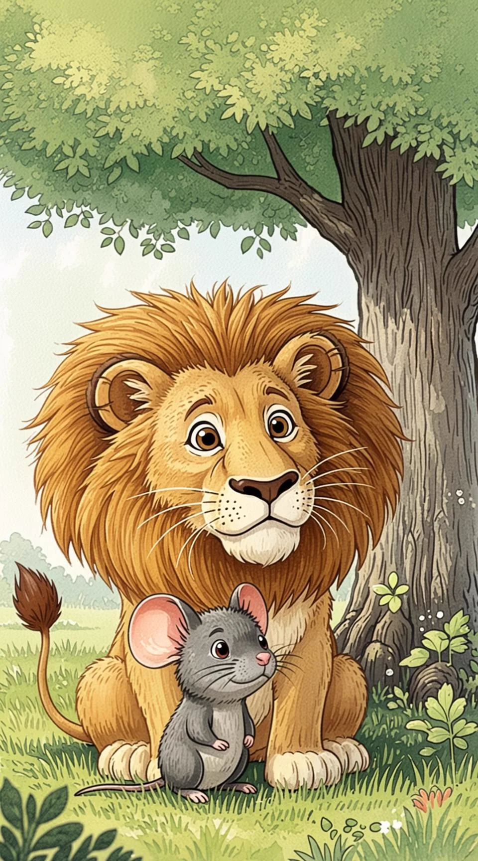 El León y el Ratón (3 a 6 años)